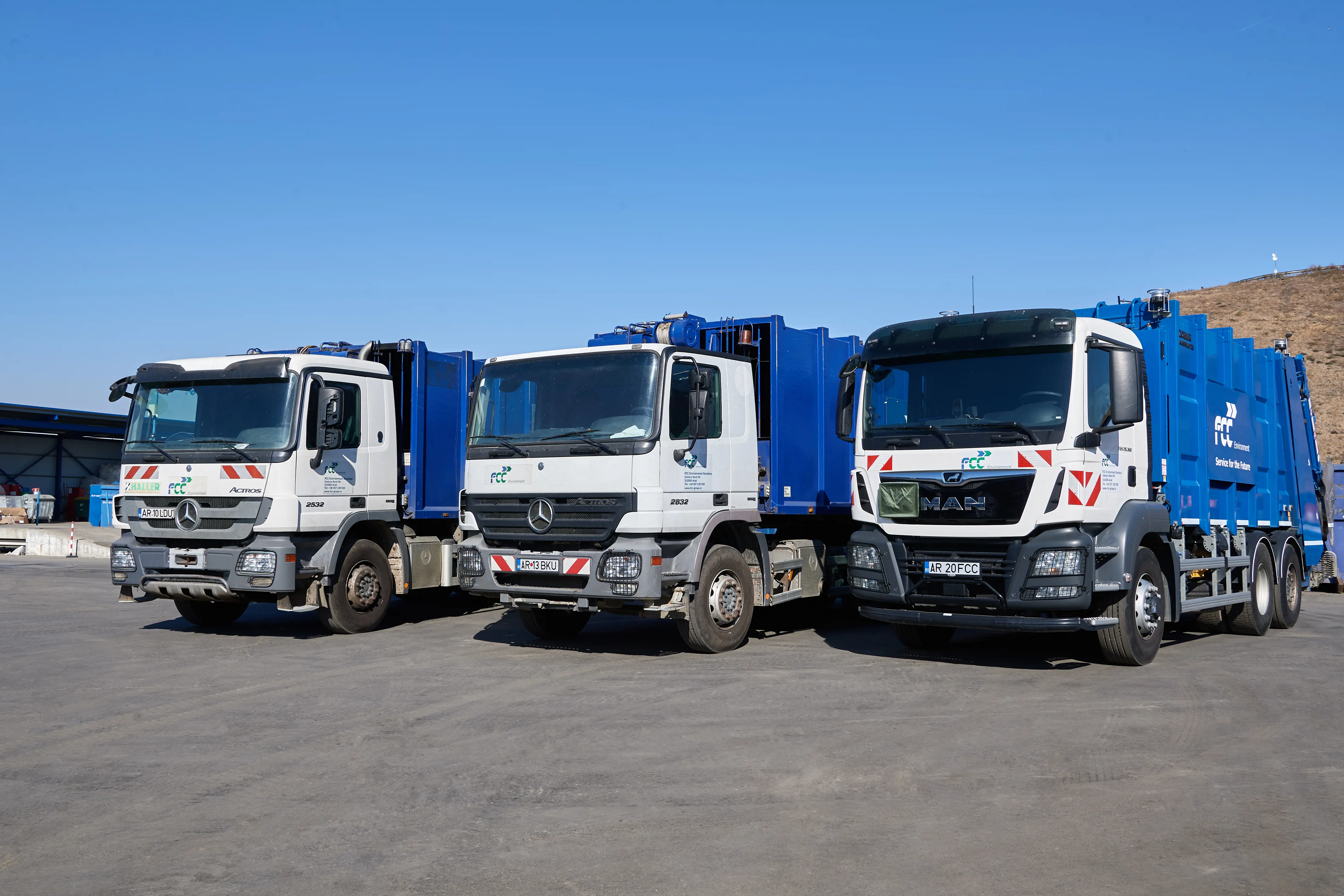 Press Truck Fleet FCC Environment România